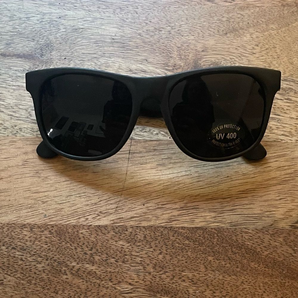 Rayban style Wheelhouse Sunglasses (Black) Swag